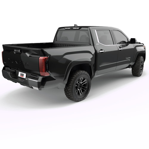 EGR 775404-218 - 22-24 Toyota Tundra 66.7in Bed Summit Fender Flares (Set of 4) - Painted to Code Black