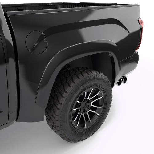 EGR 775404-218 - 22-24 Toyota Tundra 66.7in Bed Summit Fender Flares (Set of 4) - Painted to Code Black