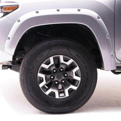 EGR 795494-1D6 - 14+ Toyota Tundra Bolt-On Look Color Match Fender Flares - Set - Silver Sky
