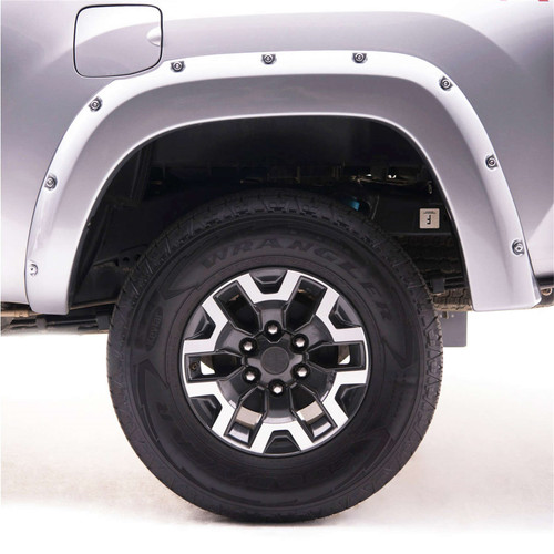 EGR 795494-1D6 - 14+ Toyota Tundra Bolt-On Look Color Match Fender Flares - Set - Silver Sky