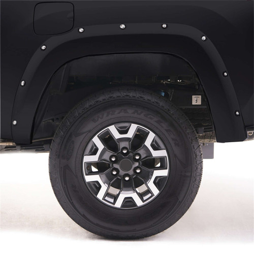 EGR 791674-GBA - 14+ Chev Silverado 5ft Bed Bolt-On Look Color Match Fender Flares - Set - Black