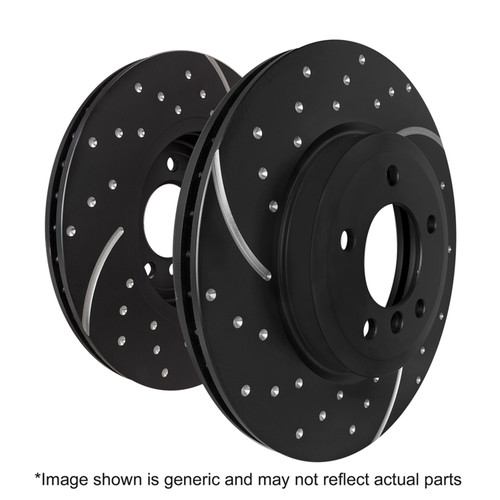 EBC GD7299 - 05-06 Pontiac GTO 6.0 (Vented Rear Rotors) GD Sport Front Rotors