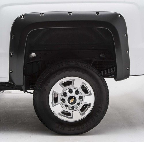 EGR 791574 - 14+ Chev Silverado 6-8ft Bed Bolt-On Look Fender Flares - Set