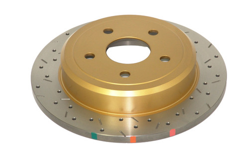 DBA DBA42307XS - 04-08 Infiniti QX56 / 04-05 Armada / 04-3/04 Titan Rear Drilled & Slotted 4000 Series Rotor