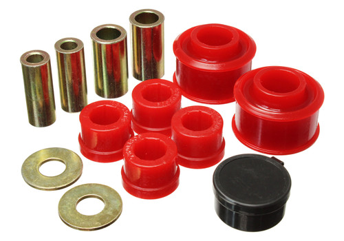Energy Suspension 19.3104R - 05-09 Subaru Legacy Front Control Arm Bushing Set - Red