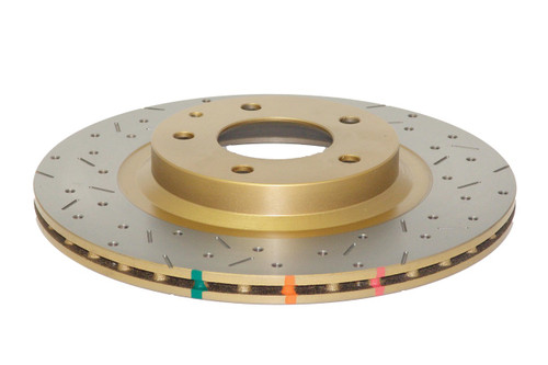 DBA DBA42551XS - 03-10 RX-8 Std Suspension / Sport Suspension Rear Drilled & Slotted 4000 Series Rotor