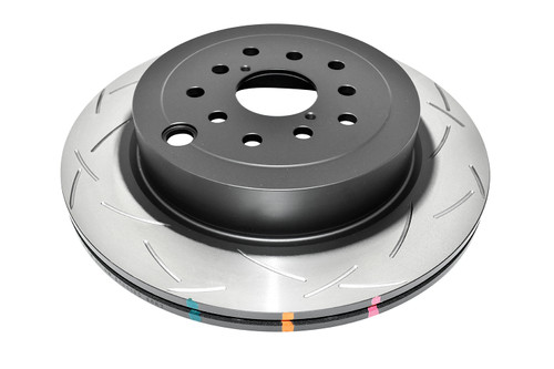 DBA DBA42656S-10 - 08-10 STi/2017 BRZ w/Perf. Pkg. Dual-Drilled Rear Slotted 4000 Series Rotor