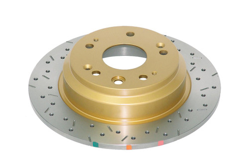 DBA DBA42503XS - Rear 4000 Series XS Gold Brake Rotor