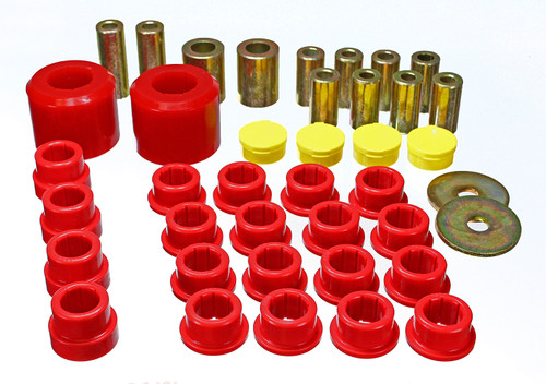 Energy Suspension 3.3196R - 10 Chevy Camaro Red Rear End Control Arm Bushing Set