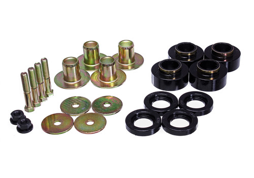 Energy Suspension 3.4171G - 68-72 Chevrolet Chevelle SS Black Body Mount Set
