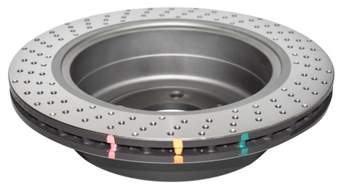 DBA DBA42483XD - 10-20 Hyundai Santa Fe Rear 4000 Series Drilled Rotor