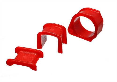 Energy Suspension 4.10105R - Fd Escort Rack Bushing Set - Red
