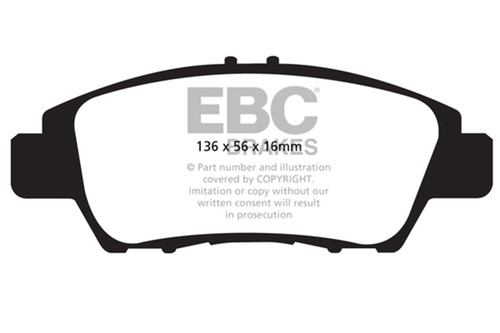 EBC S11KF1455 - S11 Brake Pad and Rotor Kit