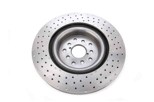 DBA DBA43050XD-10 - 04-17 Subaru WRX STi Front Crossdrilled/Dimpled 4000 XD Series Rotor