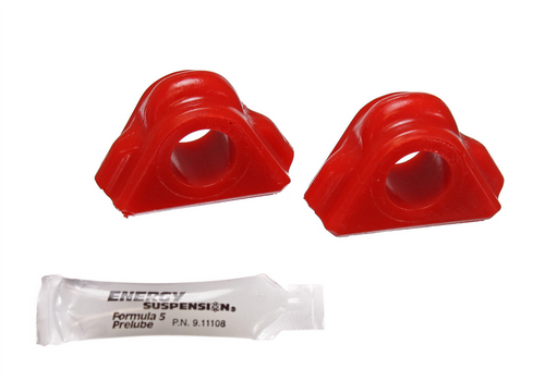 Energy Suspension 5.5128R - 67-72 Chrysler A-Body / 65-69 B-Body Red 7/8in Front Sway Bar Bushings