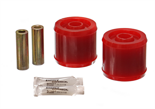 Energy Suspension 7.7108R - 00-03 Nissan Maxima Red Rear Trailing Arm Bushing Set (Must reuse existing outer m