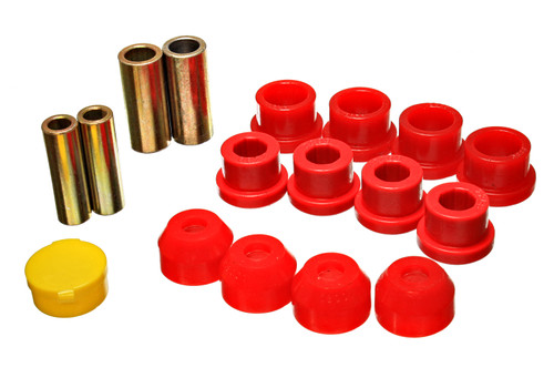 Energy Suspension 8.3114R - 96-98 Toyota Rav4 Red Rear End Control Arm Bushing Set