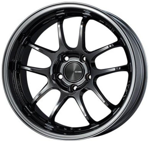 Enkei 489-895-6522SBK - PF01EVO 18x9.5 22mm Offset 5x114.3 75mm Bore SBK Wheel Special Order / No Cancel