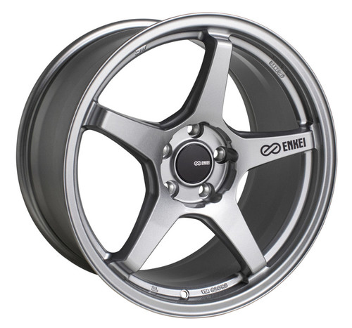 Enkei 521-895-8045GR - TS-5 18x9.5 5x100 45mm Offset 72.6mm Bore Storm Grey