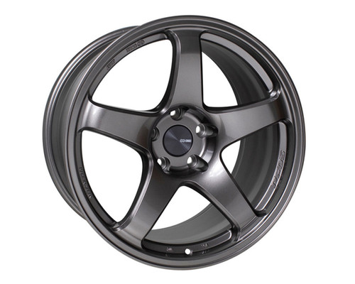 Enkei 527-985-4438DS - PF05 19x8.5 5x112 38mm Offset 75mm Bore Dark Silver Wheel