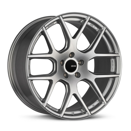 Enkei 531-880-4445GR - XM-6 18x8 5x112 45mm Offset 72.6mm Bore Storm Gray Wheel