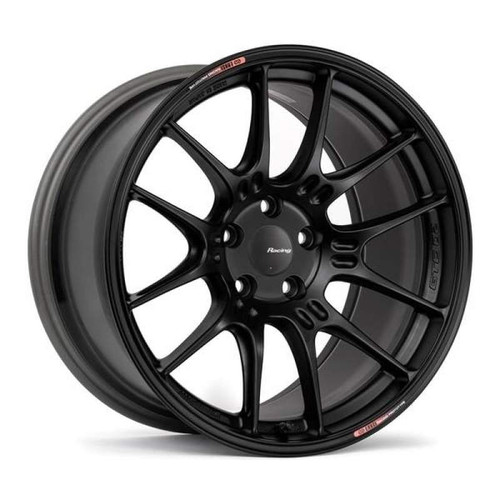 Enkei 534-985-4445BK - GTC02 19x8.5 5x112 45mm Offset 66.5mm Bore Matte Black Wheel