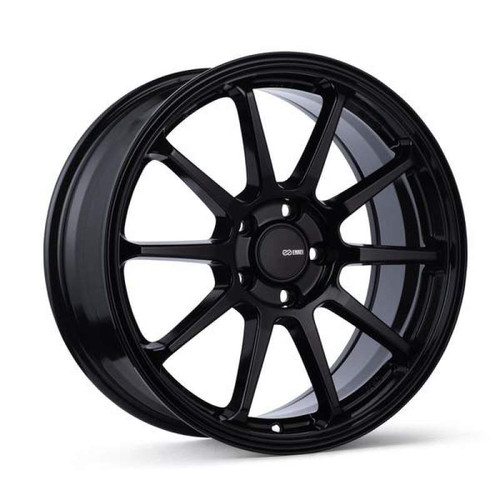 Enkei 536-670-6545BK - PX-10 16x7 5x114.3 45mm Offset 72.6mm Bore Gloss Black Wheel