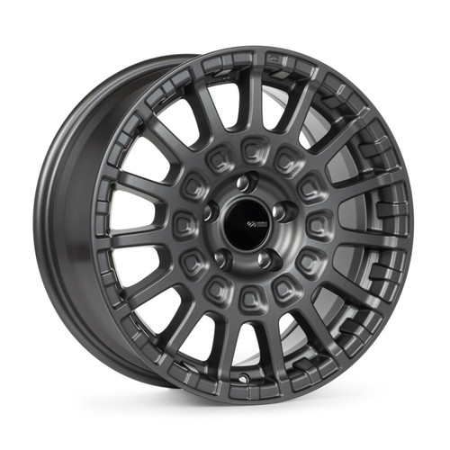 Enkei 544-775-3135GM - Overlander 17x7.5 5x108 35mm Offset 63.4mm Bore Gunmetal Wheel