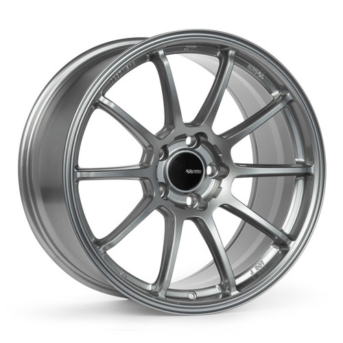 Enkei 543-895-8045GR - TRIUMPH 18x9.5 5x100 45mm Offset Storm Gray Wheel