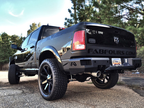 Fab Fours DR09-W2952-1 - Heavy Duty Rear Bumper