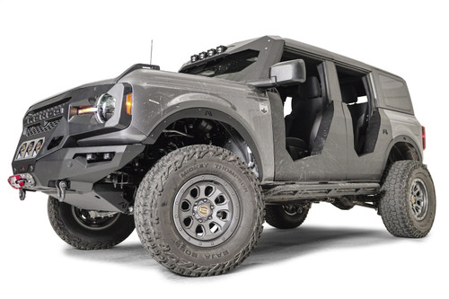 Fab Fours FB1030-1 - Trail Doors; Matte Black Powder Coat; Fab Fours FB1030-1 - Trail Doors; Matte Black Powder Coat;