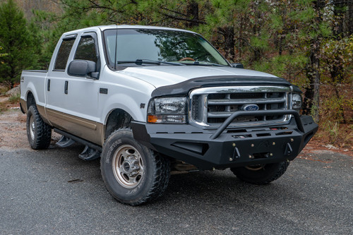 Fab Fours FS99-RS1662-1 - Red Steel Front Bumper