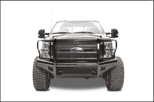 Fab Fours FS17-S4160-1 - Black Steel Front Ranch Bumper