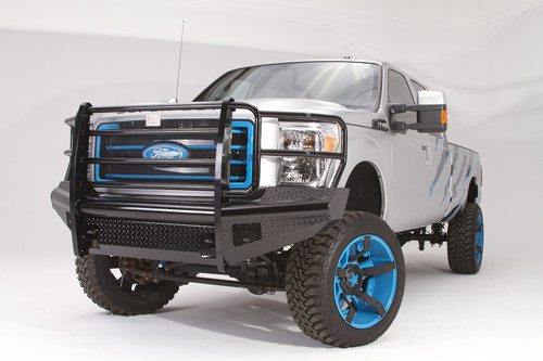 Fab Fours FS99-S1660-1 - Black Steel Front Ranch Bumper