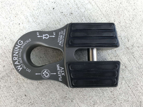 Factor 55 00070-04 - FlatLink XTV Winch Shackle Mount Black