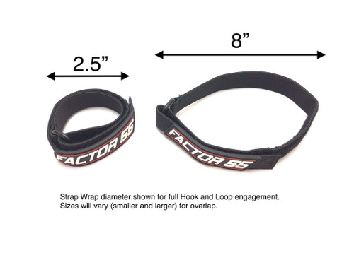 Factor 55 00071-2 - Strap Wraps Pair