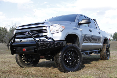 Fab Fours TT14-K2862-1 - Black Steel Front Bumper