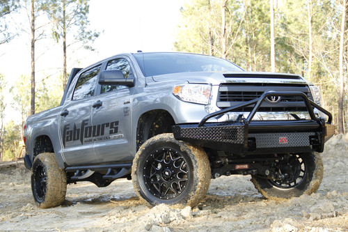 Fab Fours TT14-K2862-1 - Black Steel Front Bumper