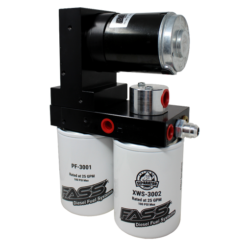 FASS TSF16100G - Titanium Signature Series Diesel Fuel System 100GPH Ford Powerstroke 6.4L 2008-2010