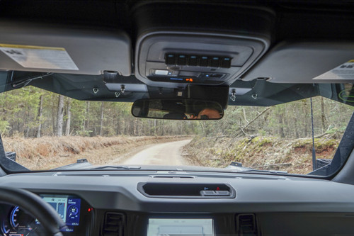 Fab Fours VC5200-1 - ViCowl; 2 Stage Black Powder Coated; Combines Roof Visor And Cowl;