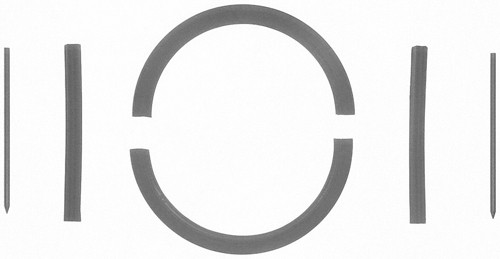 FEL-PRO BS 30138 - Rear Main Seal - 2-Piece - Rubber - Ford FE-Series - Each