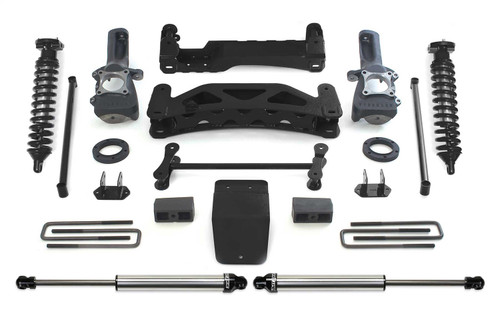 Fabtech K2003DL - 04-08 Ford F150 4WD 6in Perf Sys w/Dlss 2.5 C/Os & Rr Dlss