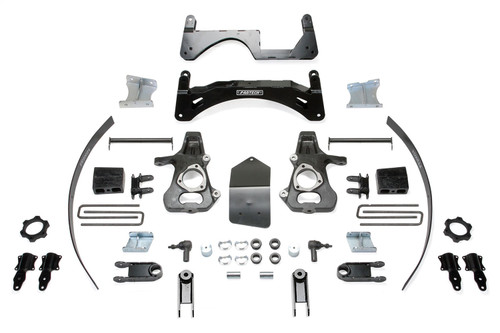 Fabtech K1099 - 14-18 GM K1500 P/U Denali w/oE Forg Stl UCA 6in Basic Sys w/Magneride