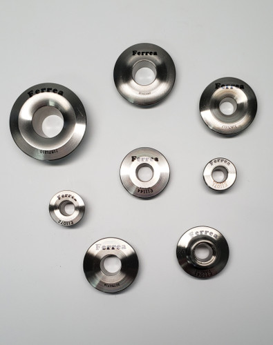 Ferrea E11016 - Double Spring Pro CNC 10 Deg Titanium Retainer - Set of 16