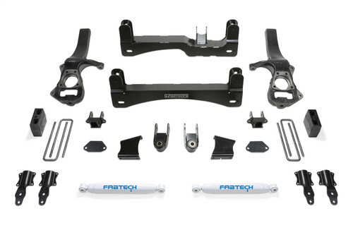 Fabtech K1150 - 2019 GM C1500 P/U 6in Basic Sys w/Perf Shks