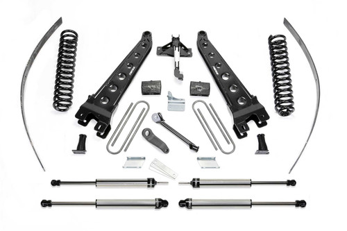 Fabtech K2123DL - 08-16 Ford F250 4WD w/o Factory Overload 8in Rad Arm Sys w/Coils & Dlss Shks