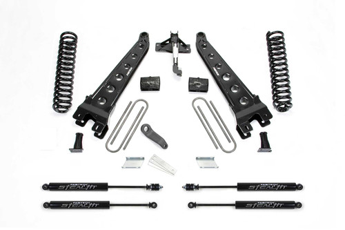 Fabtech K2218M - 17-21 Ford F250/F350 4WD Diesel 6in Rad Arm Sys w/Coils & Stealth