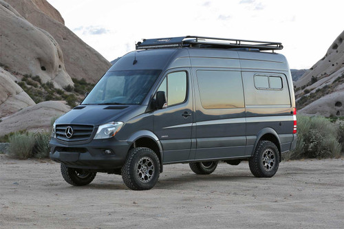 Fabtech K9004DL - 15-21 Sprinter 2500 4WD 1.5in. Coil Assist Kit w/ B6 Bilstein & Aux 2.25 DLSS Kit