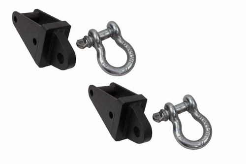 Fishbone Offroad FB22136 - Jeep JK Rear D-Ring Frame Mounts 2007 to 2018 JK Wrangler, Rubicon and Unlimited  Offroad