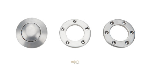 Flaming River FR20119HN - Horn Button 5/6 Bolt Mill Finish